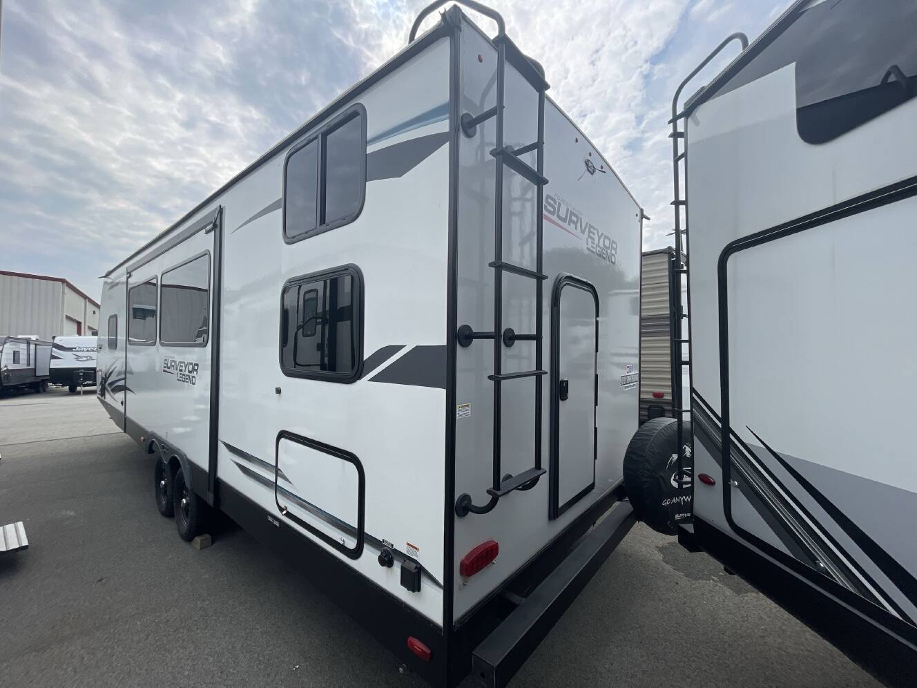 A photo of this 2022 Forest River SURVEYOR 276BHLE