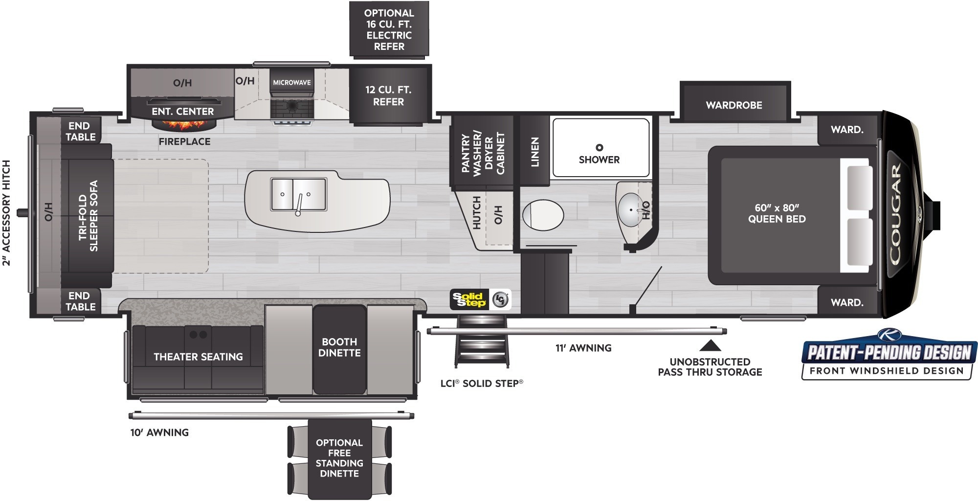 2023 Keystone COUGAR 290RLS RV