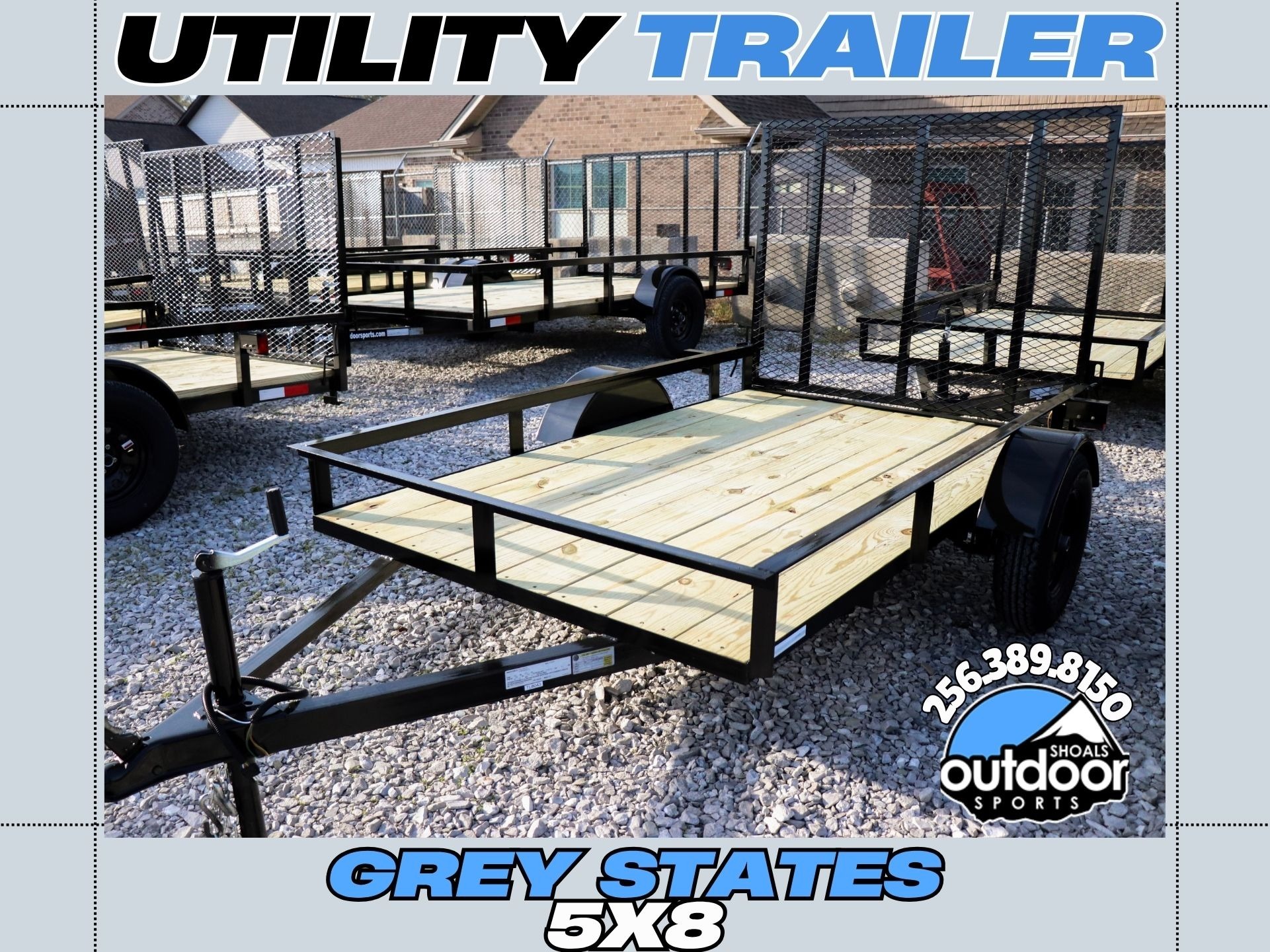 2026 Grey States 5X8 UTILITY in tuscumbia AL
