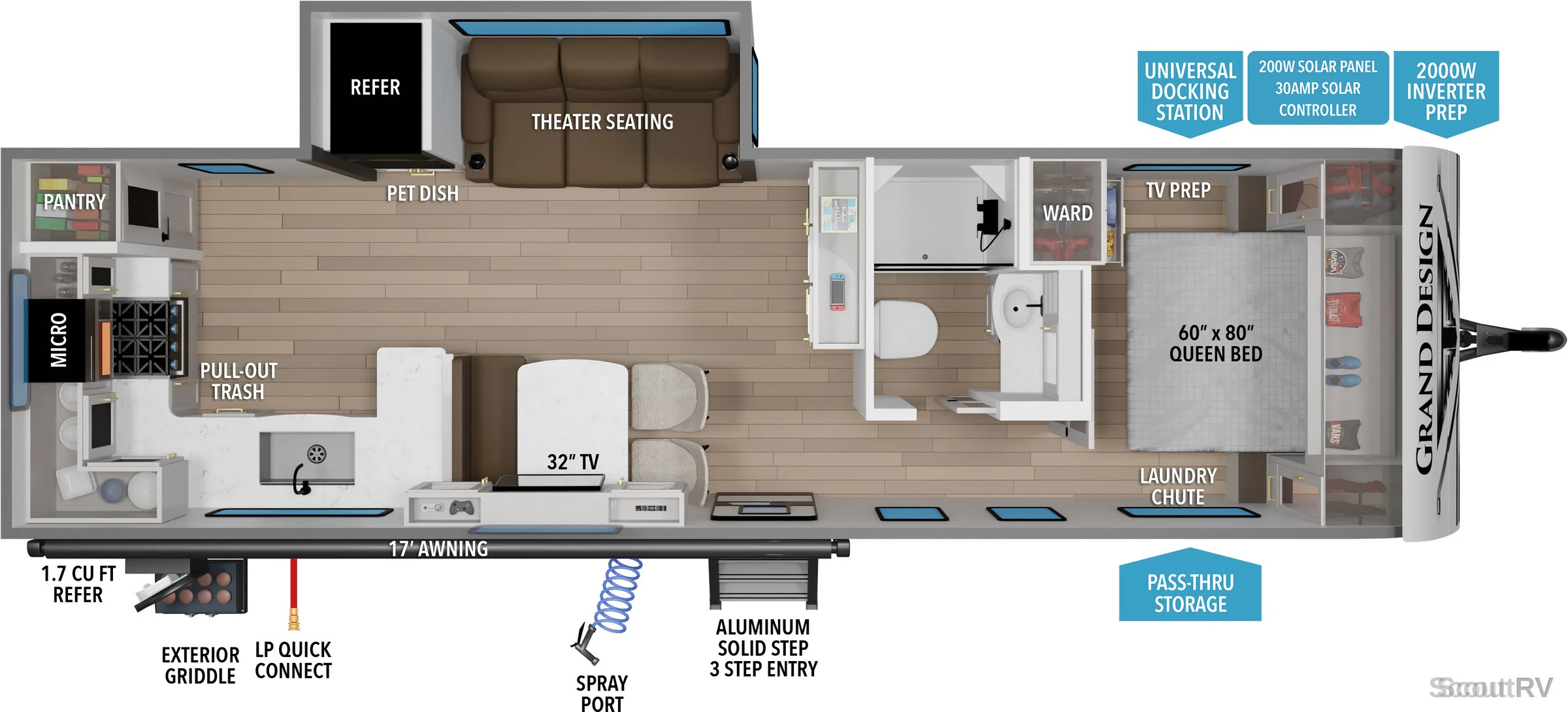 A photo of this 2027 Grand Design Transcend Xplor 285RKT