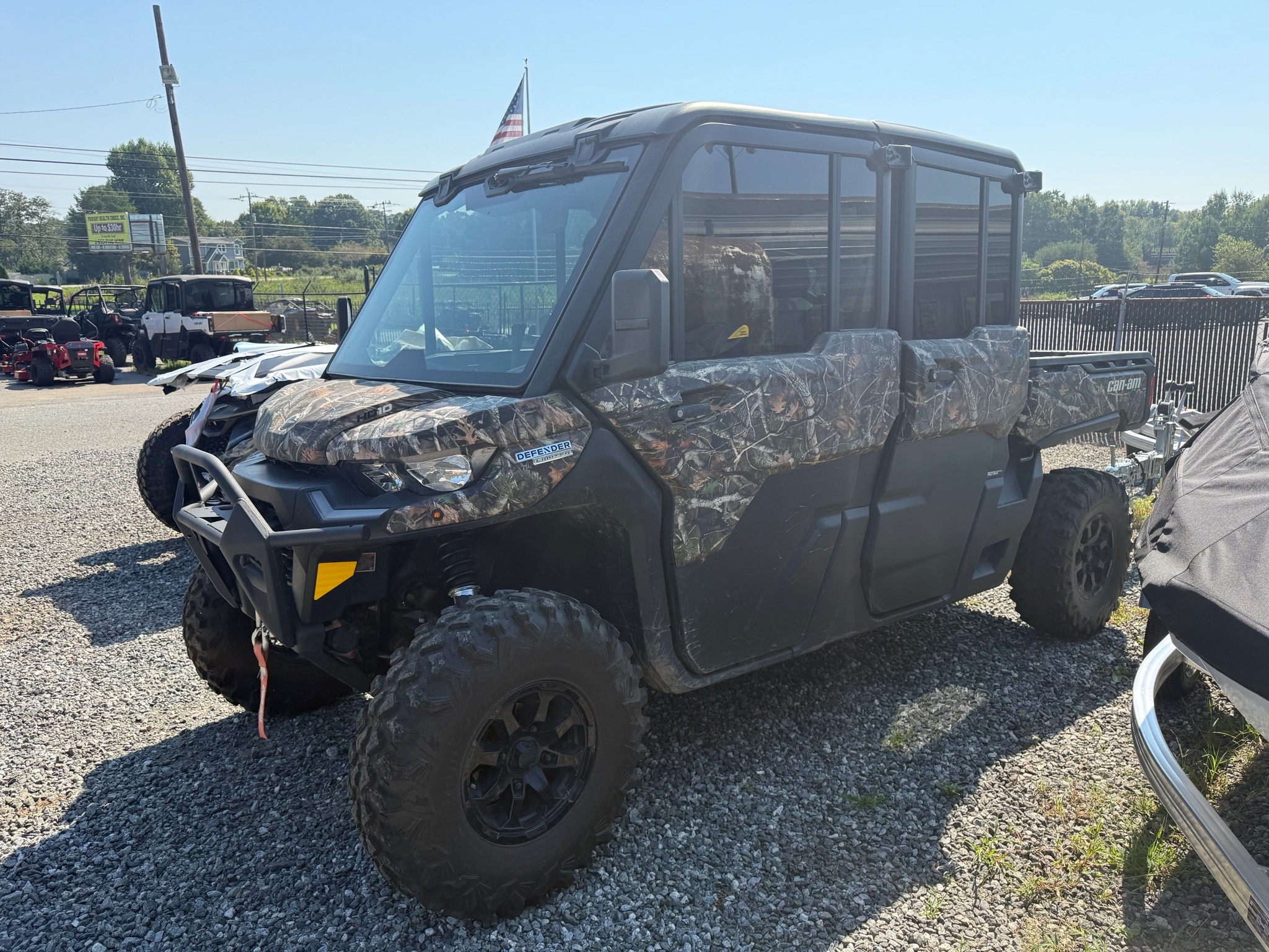 2025 Can-Am Defender MAX Limited in iron station NC