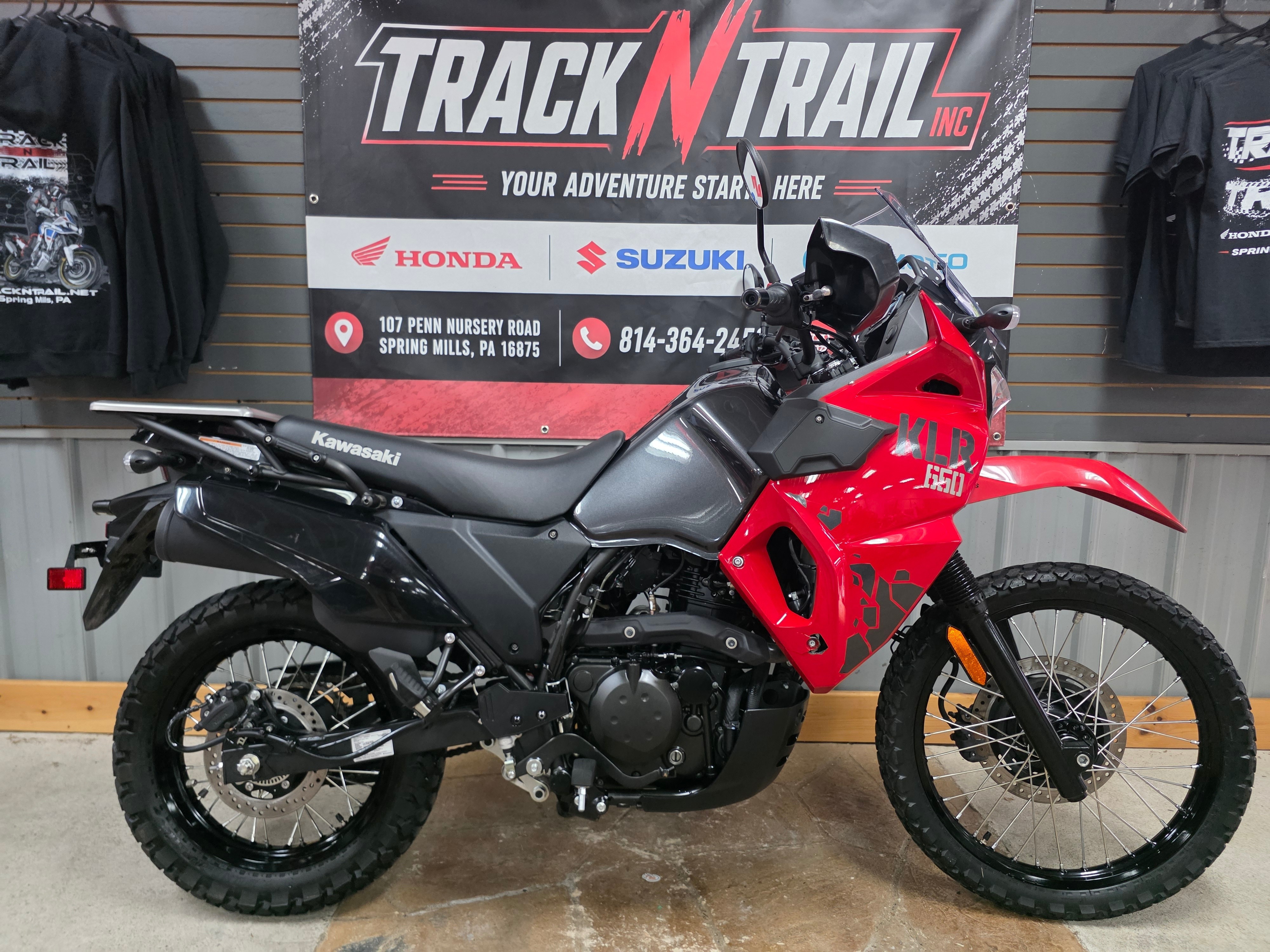 2024 Kawasaki KLR 650 ABS 650 ABS in Spring Mills, PA