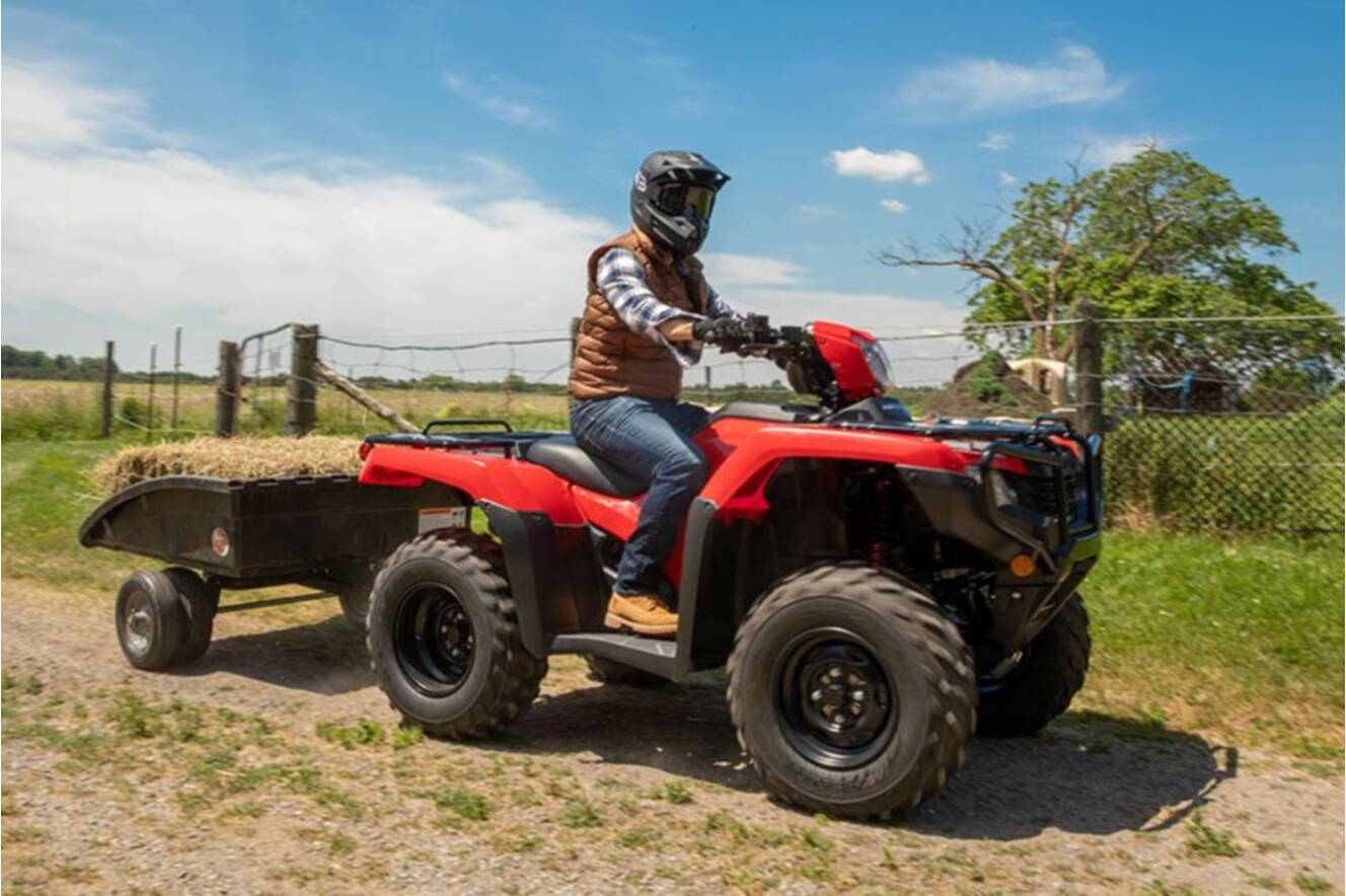 A photo of this 2022 Honda FourTrax Foreman 4x4 ES EPS