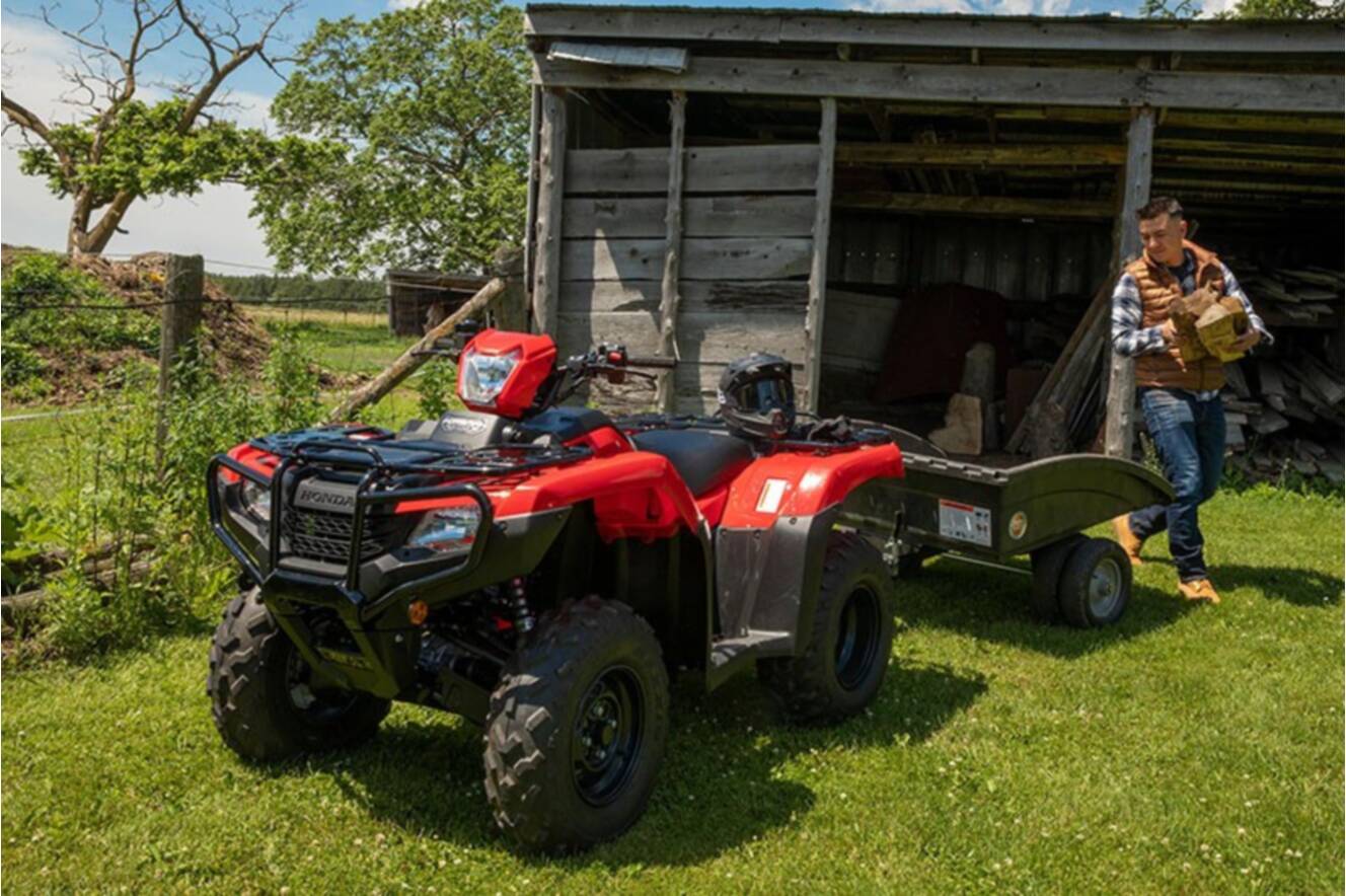 A photo of this 2022 Honda FourTrax Foreman 4x4 ES EPS