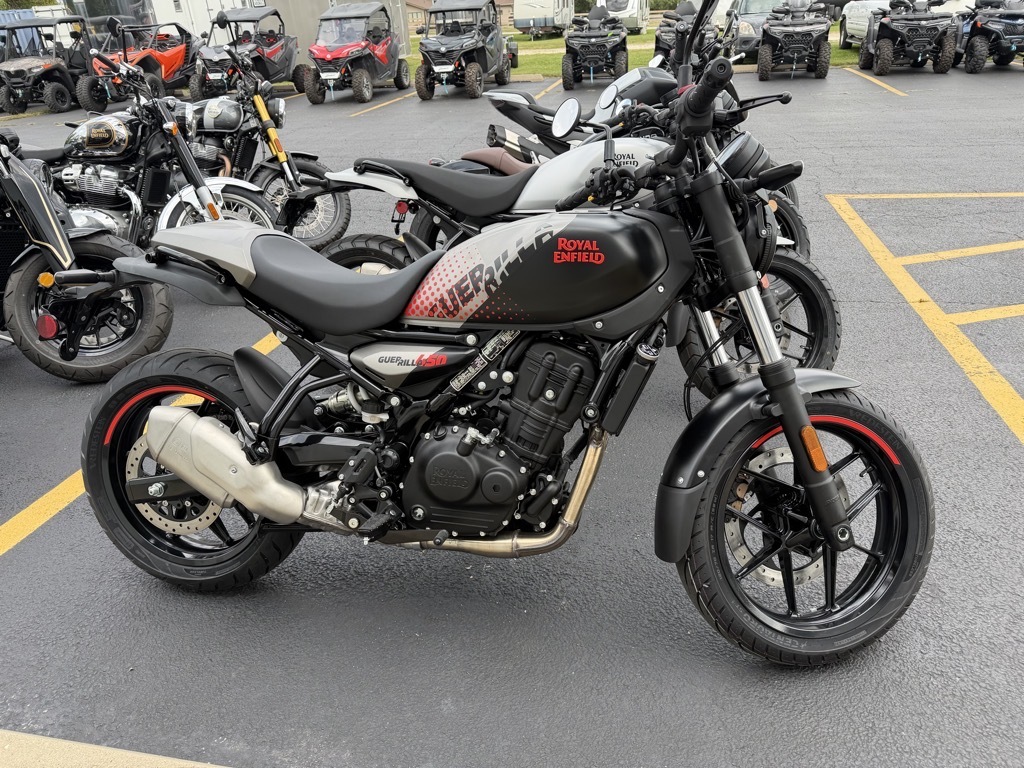 2027 Royal Enfield GUERRILLA 450 - APEX BLACK 450 in Marengo, IL