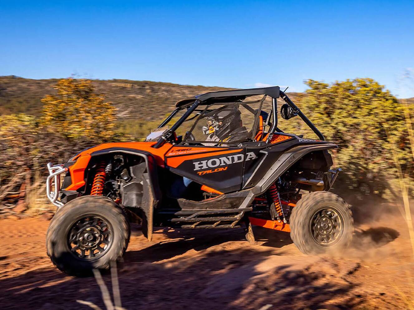 A photo of this 2023 Honda Talon 1000RS FOX Live Valve