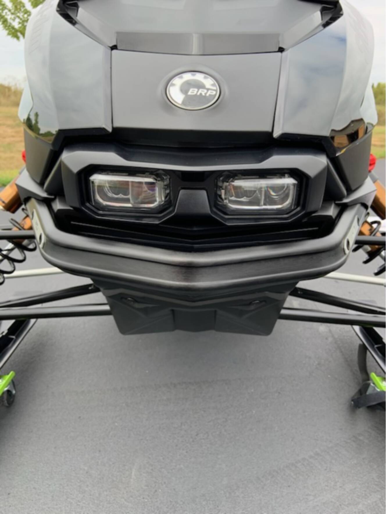 A photo of this 2025 Ski-Doo MXZ X RS 850 E TEC