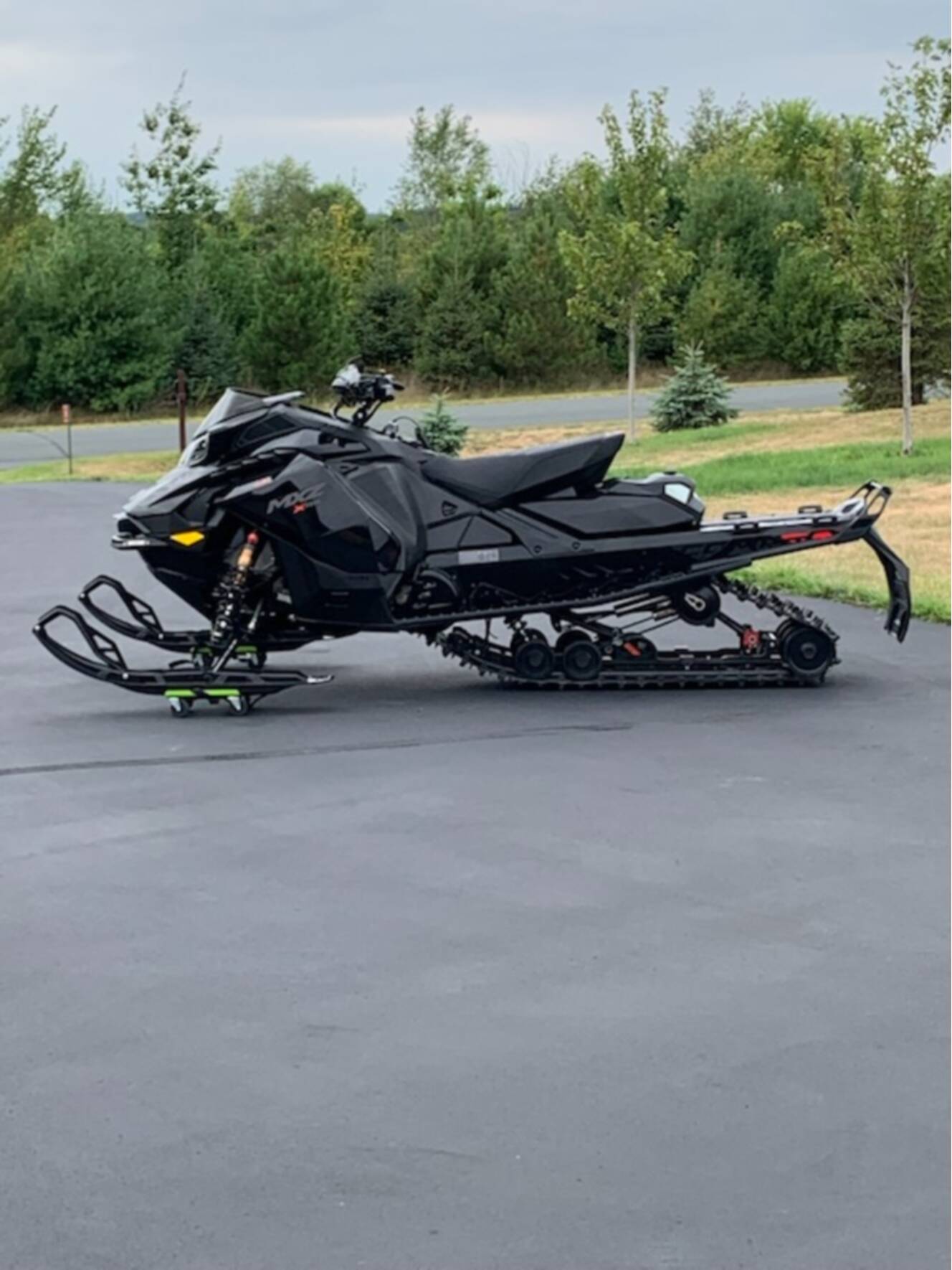 A photo of this 2025 Ski-Doo MXZ X RS 850 E TEC