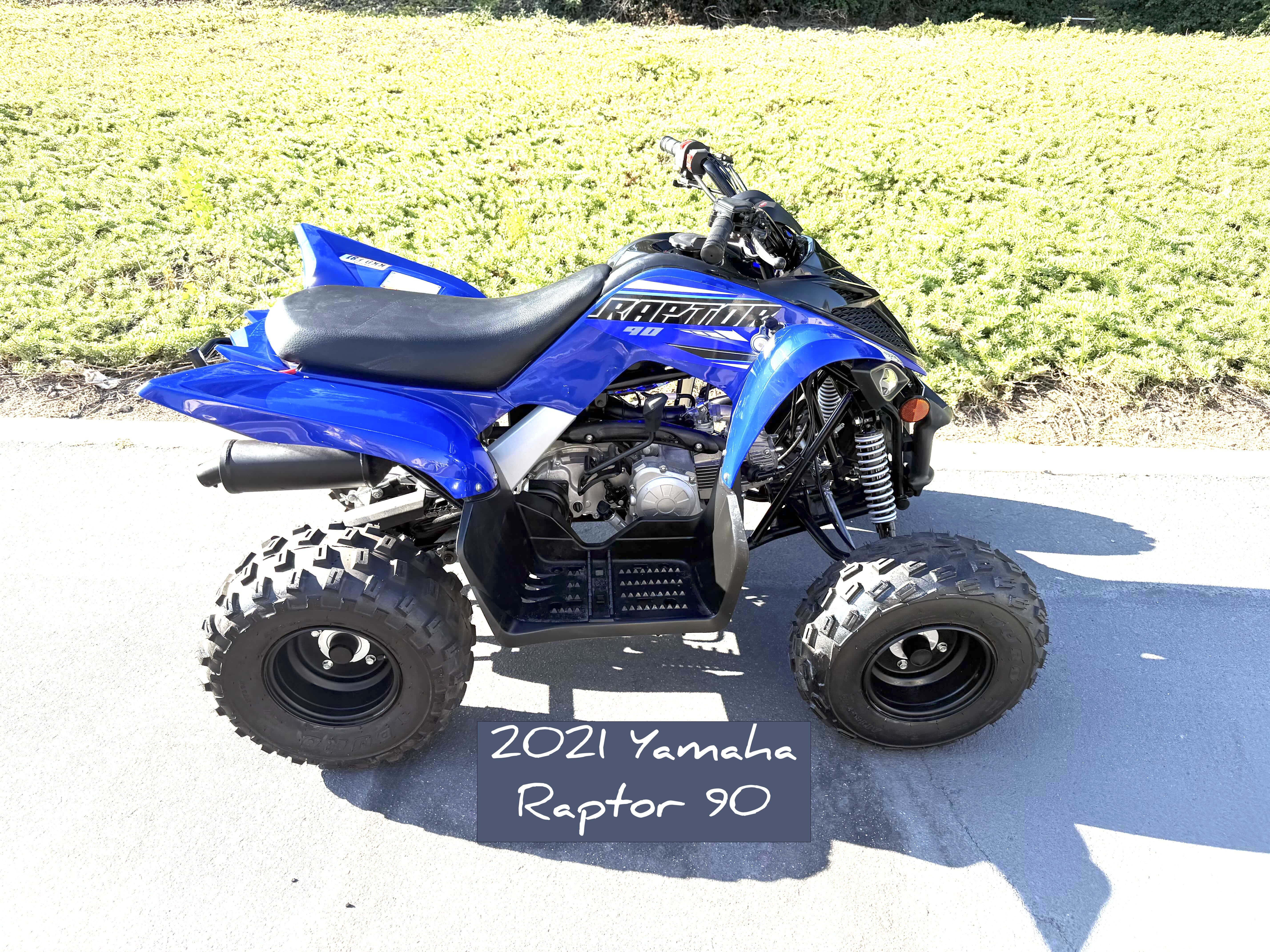 2021 Yamaha RAPTOR 90 Sport ATV
