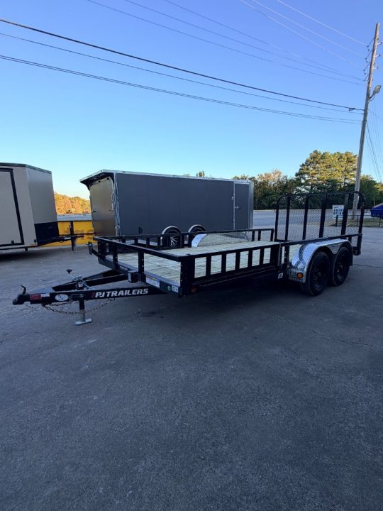 2027 PJ Trailers 7K 16' X 83" Tandem Axle Channel Utility in Fayetteville, AR