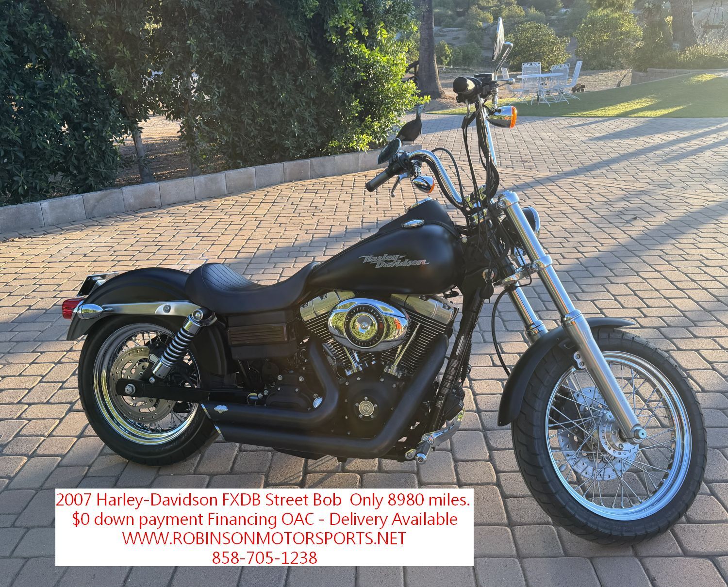 2007 Harley-Davidson DYNA STREET BOB DYNA in Ramona, CA
