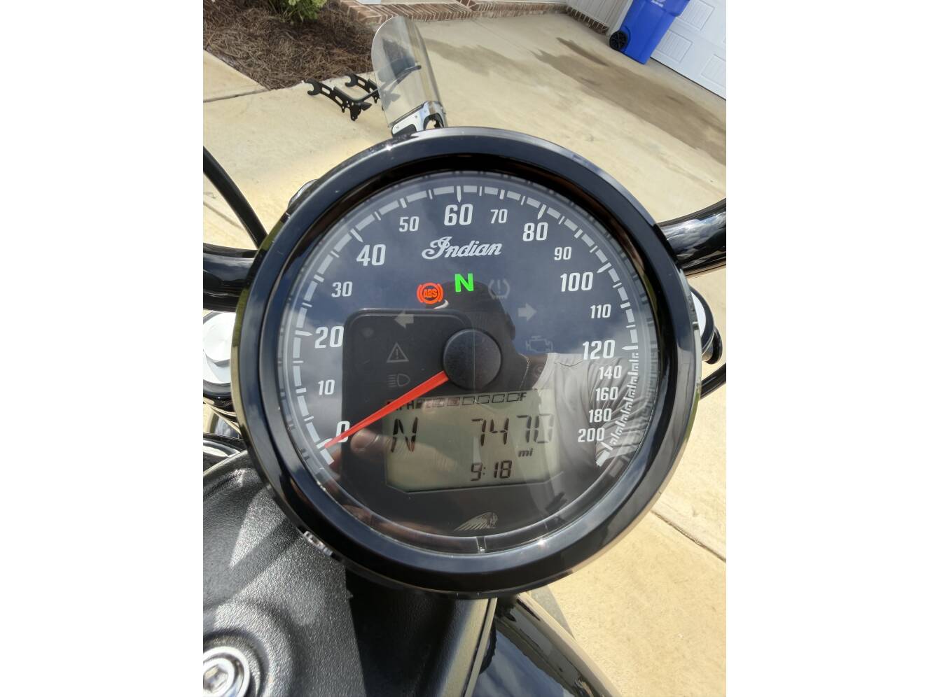 A photo of this 2022 Indian CHIEF BOBBER ABS