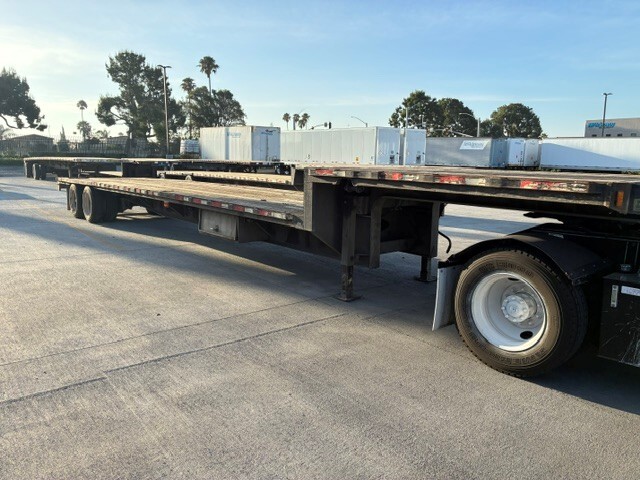 2000 FONTAINE 48' FLAT BED DROP DECK in Columbus, OH