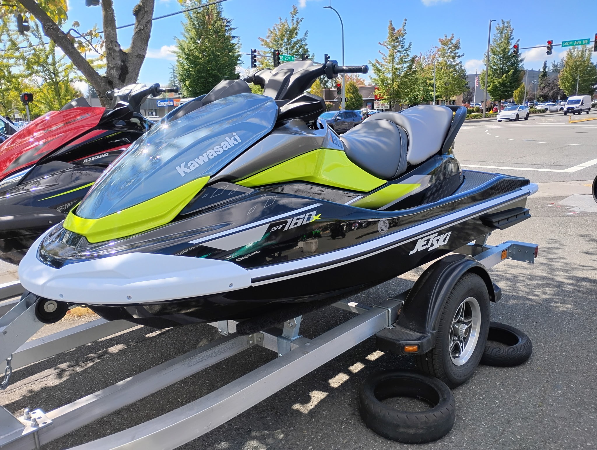 2026 Kawasaki Jet Ski® ST® 160X Three Seater PWC boat