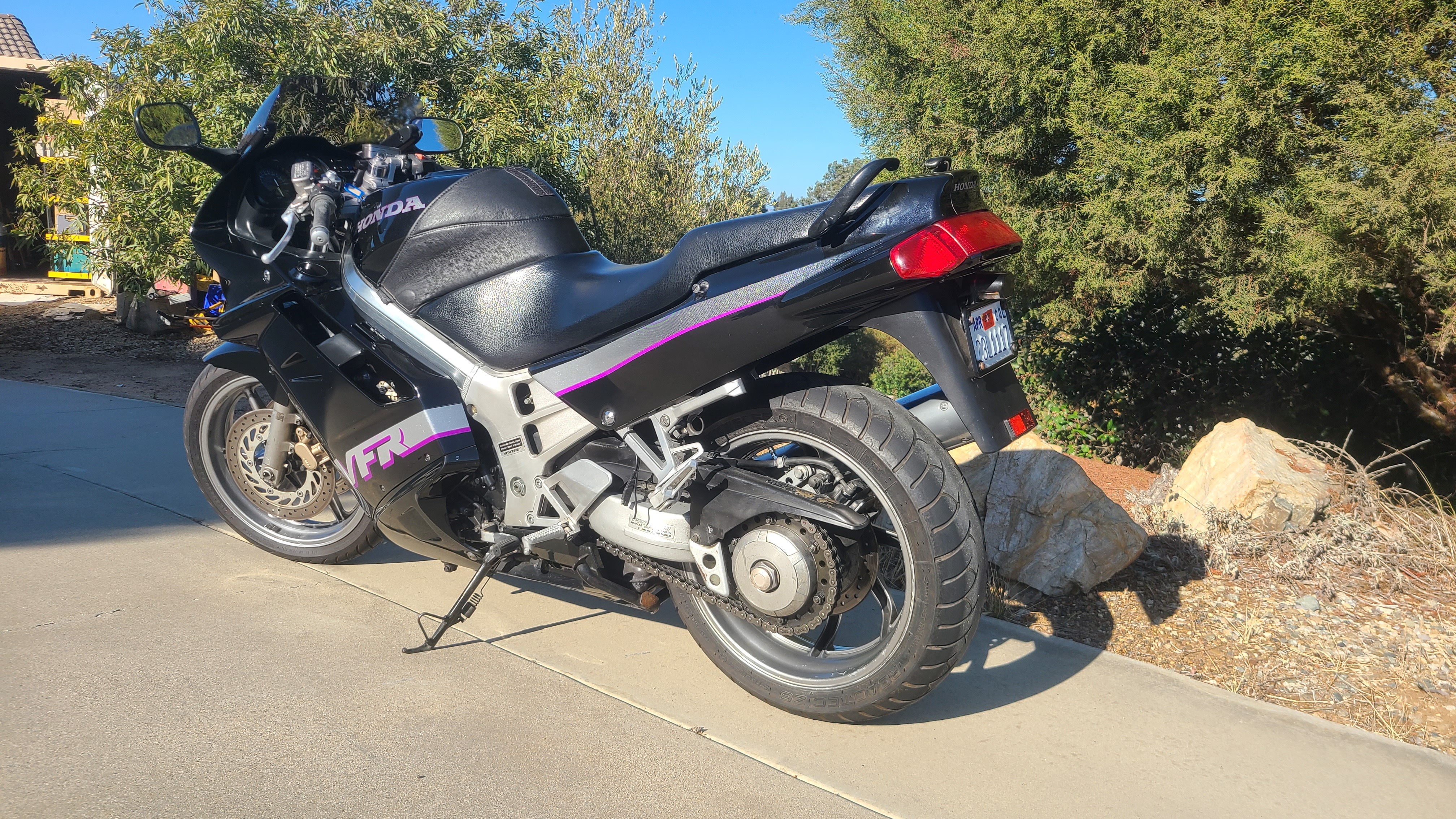 1992 Honda VFR 750F in fallbrook CA