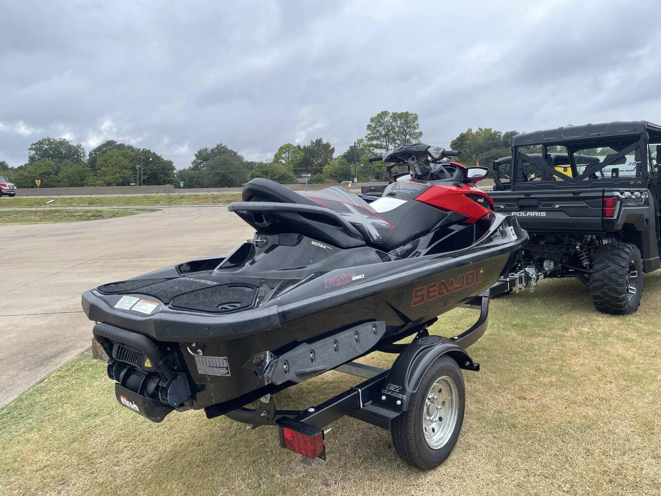 A photo of this 2021 Sea-Doo Spark Trixx 3up iBR Sound System