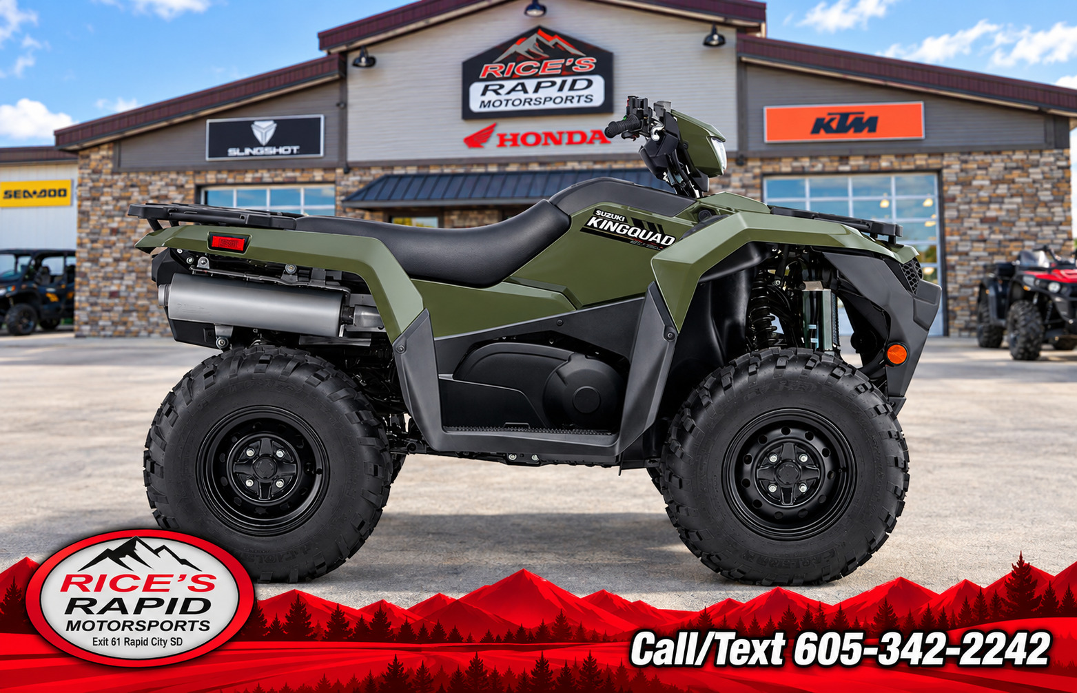 2026 Suzuki KingQuad 500AXi Power Steering in rapid city SD