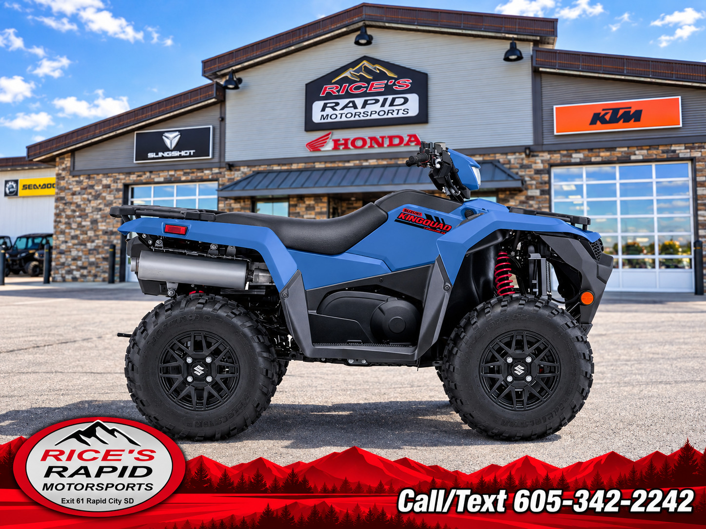 2026 Suzuki KingQuad 500AXi Power Steering SE in rapid city SD