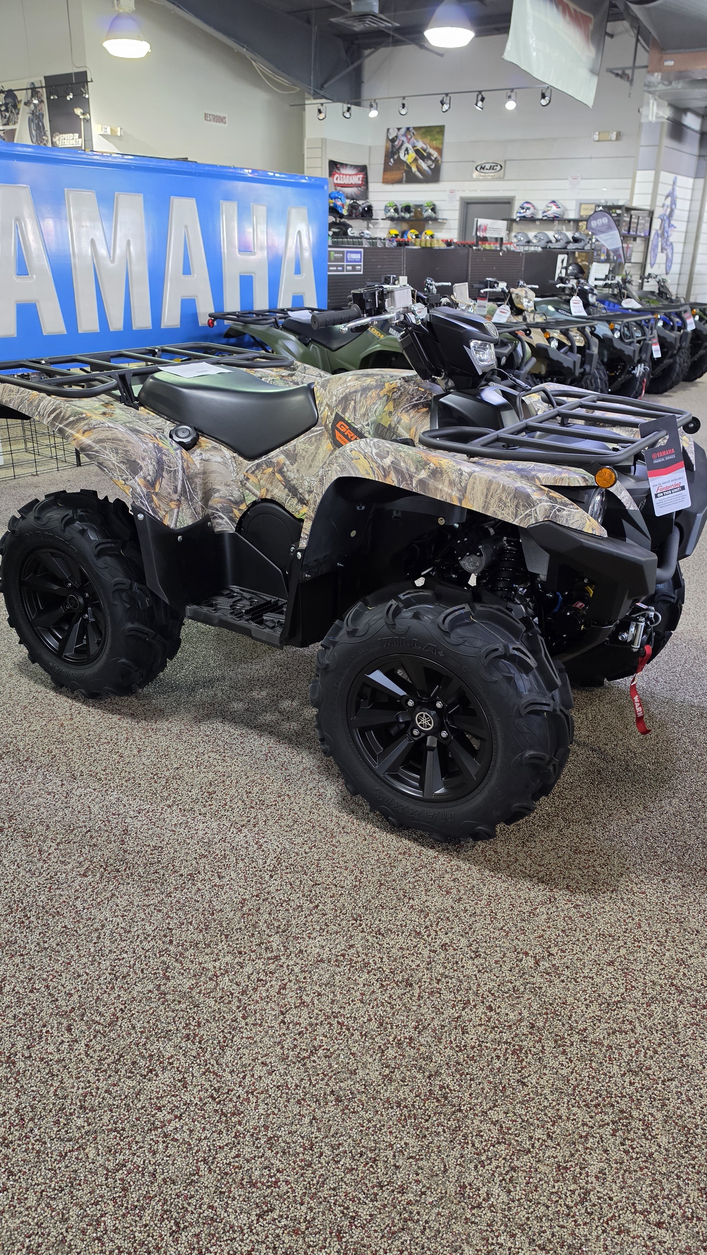 2027 Yamaha Grizzly EPS Camo in bear DE