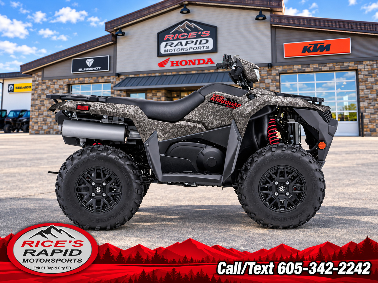 2026 Suzuki KingQuad 500AXi Power Steering SE+ in rapid city SD