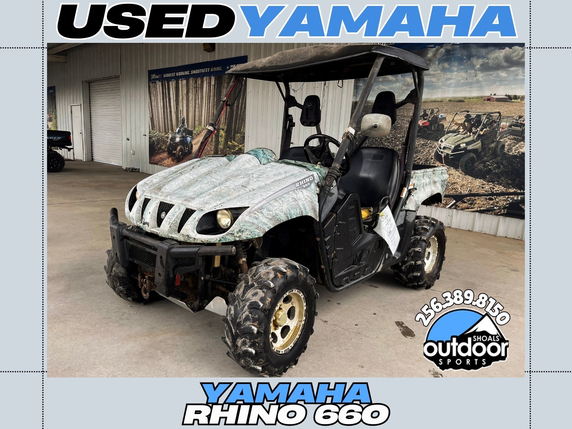 2007 Yamaha Rhino 660 Auto. 4x4 in tuscumbia AL