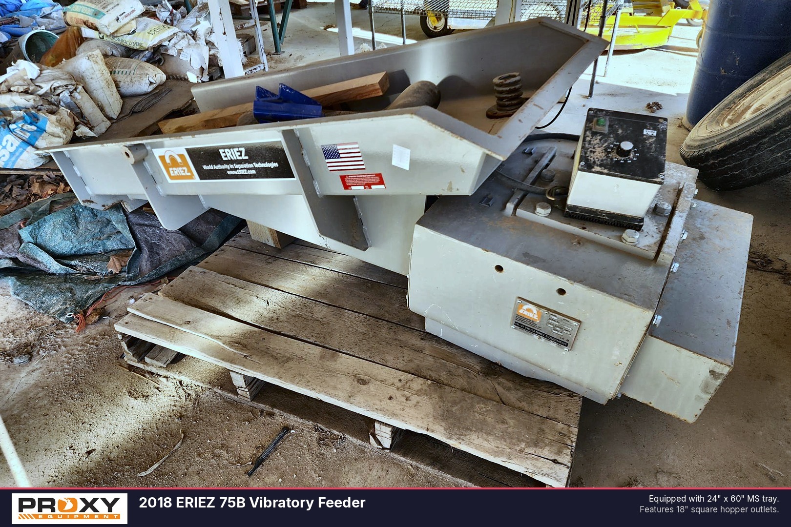 2018 ERIEZ 75B Vibratory Feeder in Boise, ID