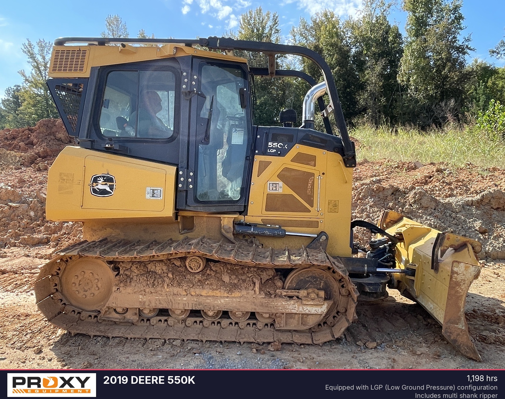 2019 DEERE 550K in Greensboro, NC