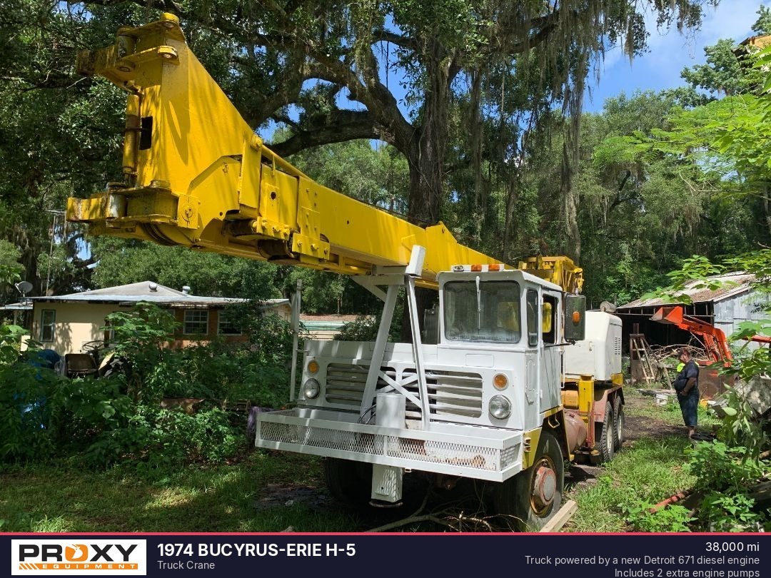 1974 BUCYRUS-ERIE H-5 in Tampa, FL