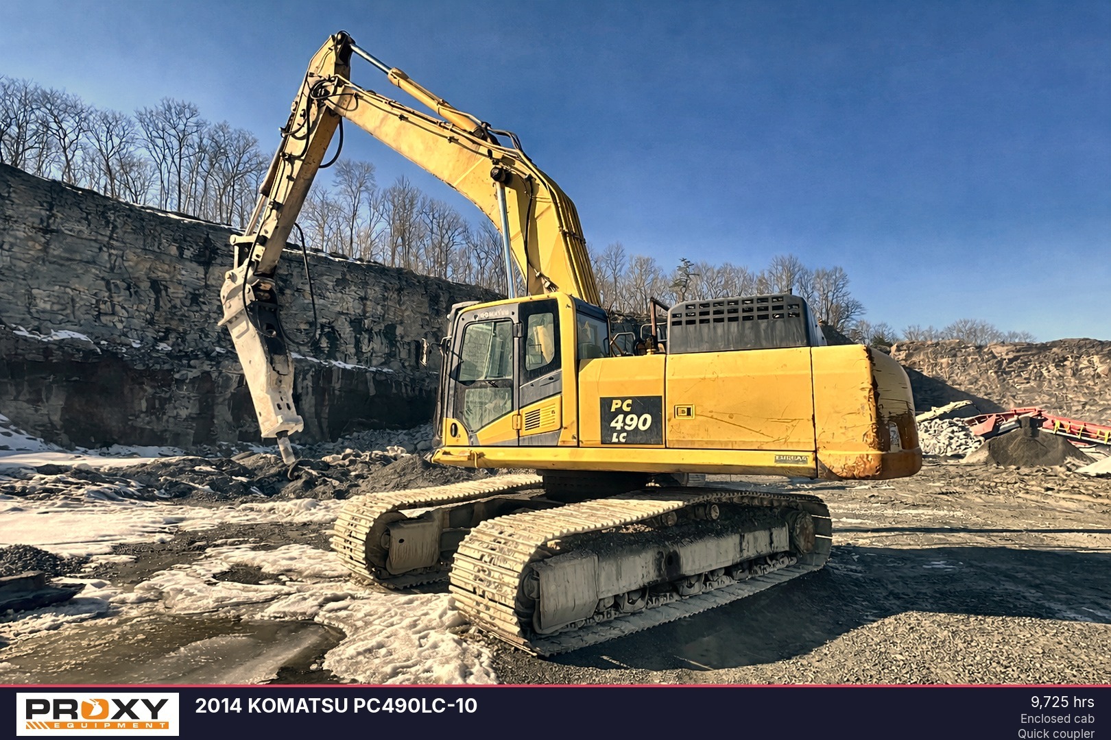 2014 KOMATSU PC490LC-10 in Scranton, PA
