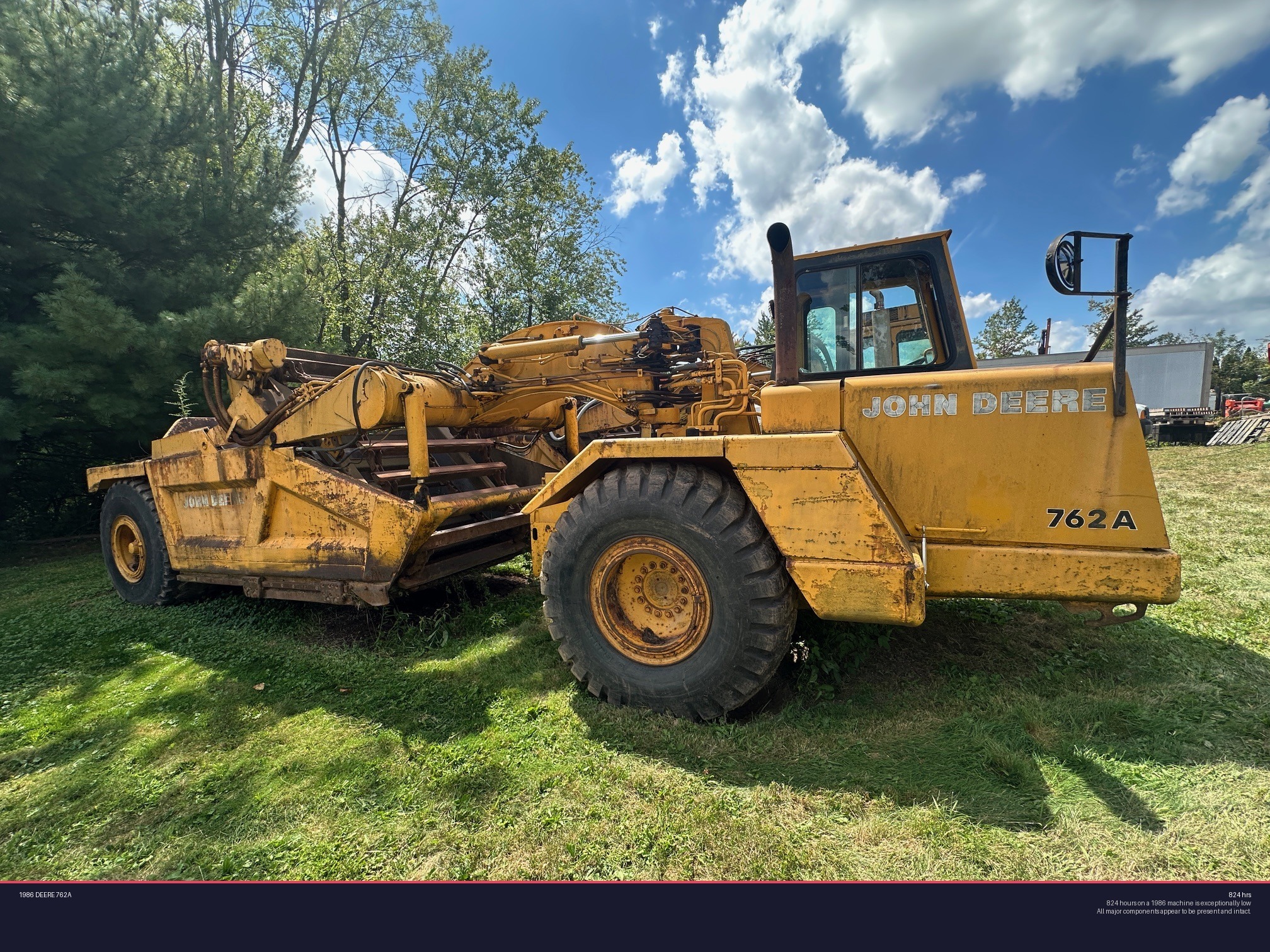 1986 DEERE 762A in Allentown, PA