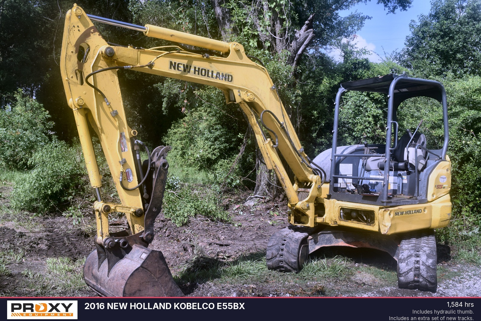2016 NEW HOLLAND E55BX in Mobile, AL