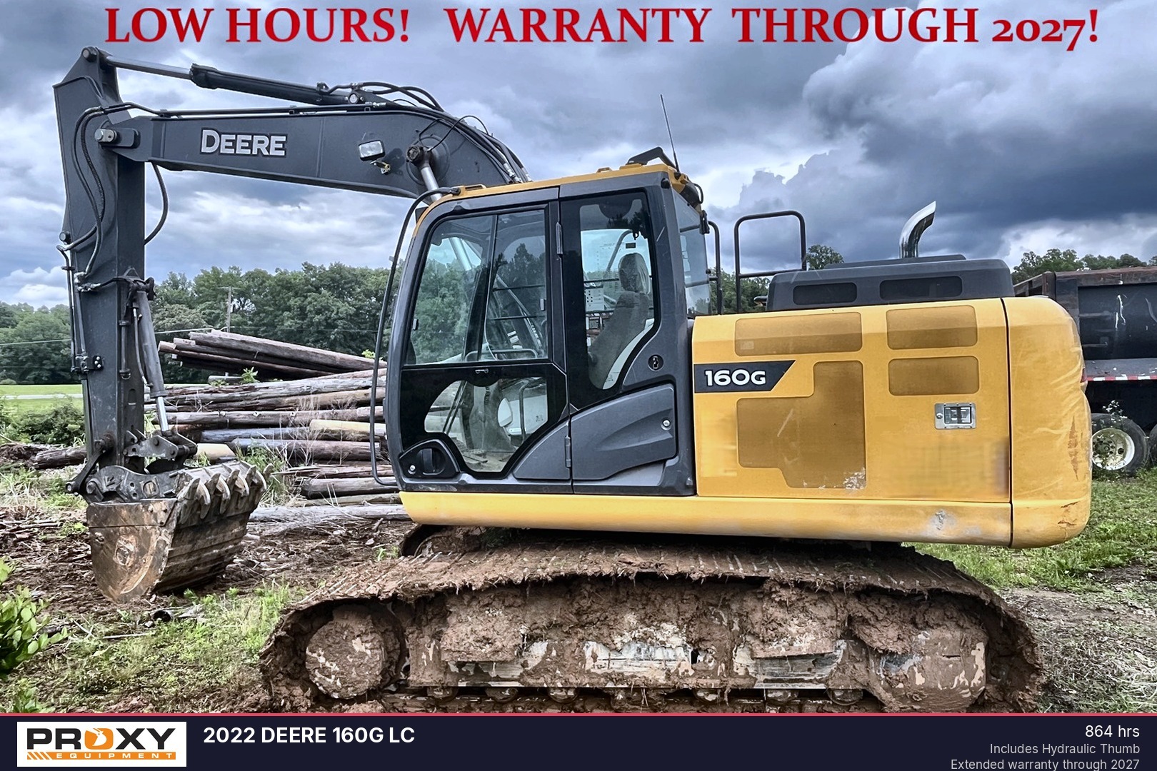 2022 DEERE 160G LC in Greensboro, NC