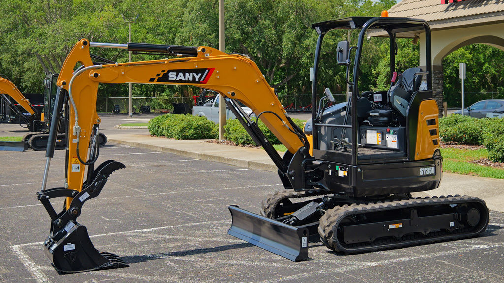 2026 SANY® Small Swing Boom Excavators SY35U in Homosassa, FL