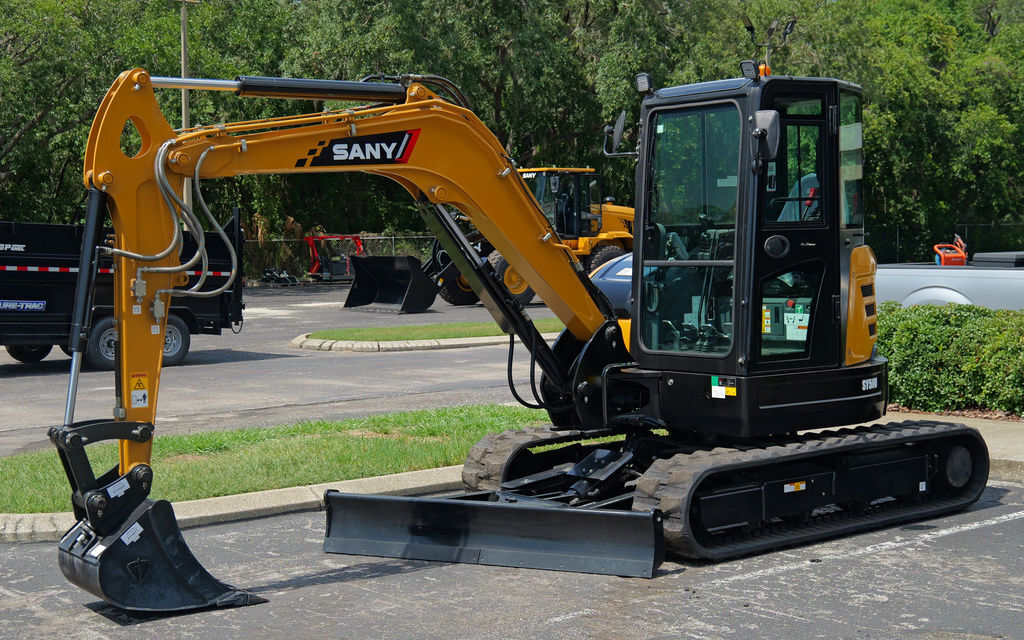2026 SANY® Small Swing Boom Excavators SY50U in Homosassa, FL