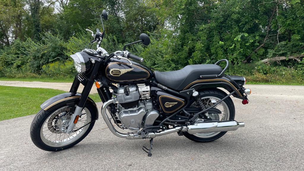 2026 Royal Enfield BULLET 650 - CANNON BLACK 650 in Marengo, IL