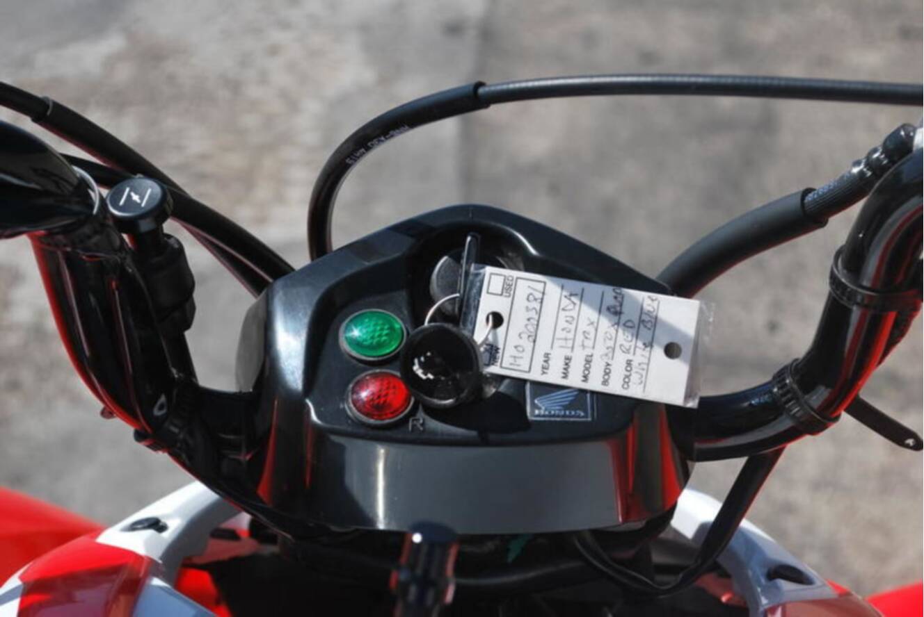 A photo of this 2026 Honda TRX 250X