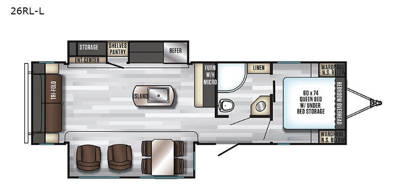 2019 Forest River CHEROKEE ALPHA WOLF 26RL-L in west palm beach FL