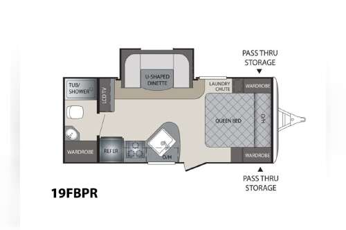2015 Keystone Rv Premier Travel Trailer Premier 19FBPR in union gap WA
