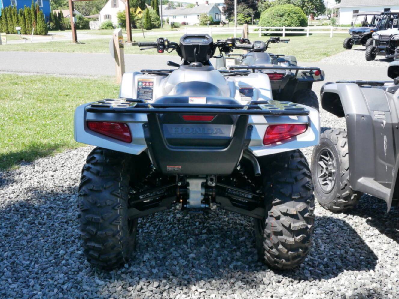 A photo of this 2026 Honda® FourTrax Rubicon 700 4x4 Automatic Matte Silver