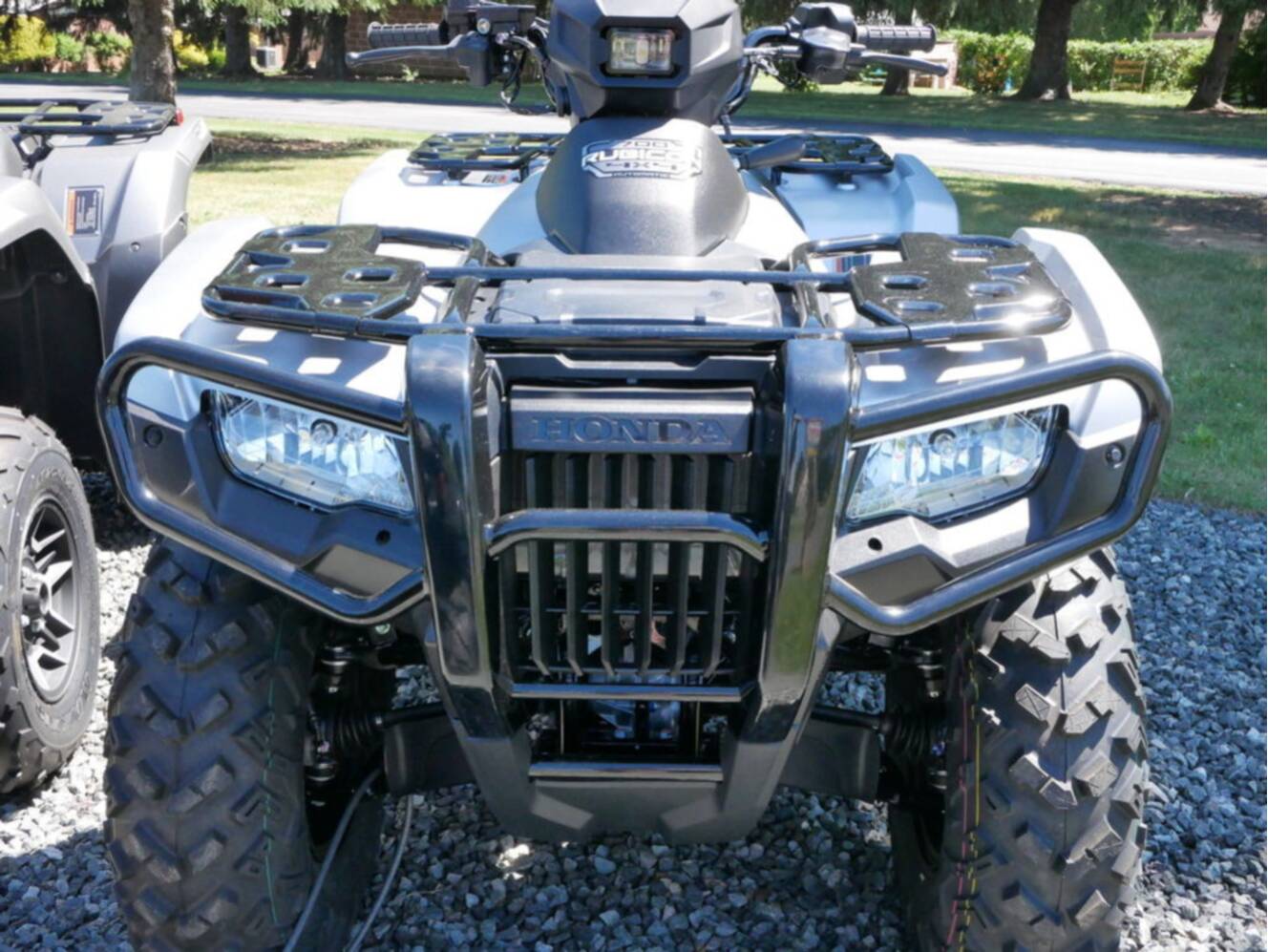 A photo of this 2026 Honda® FourTrax Rubicon 700 4x4 Automatic Matte Silver
