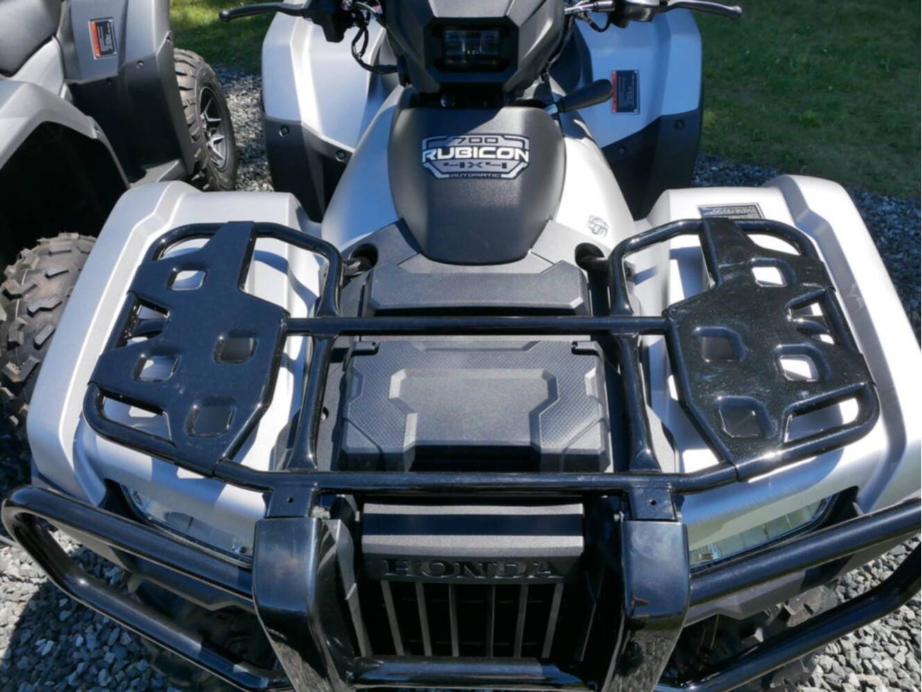 A photo of this 2026 Honda® FourTrax Rubicon 700 4x4 Automatic Matte Silver
