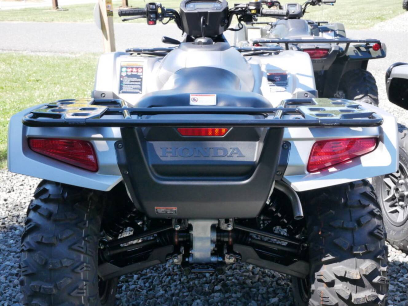 A photo of this 2026 Honda® FourTrax Rubicon 700 4x4 Automatic Matte Silver