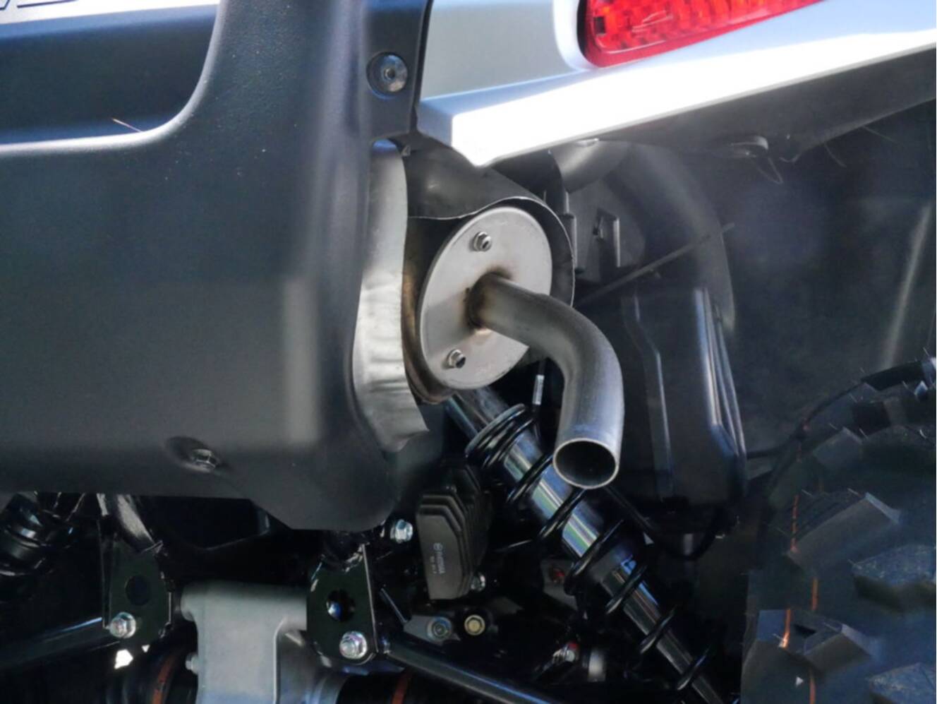 A photo of this 2026 Honda® FourTrax Rubicon 700 4x4 Automatic Matte Silver