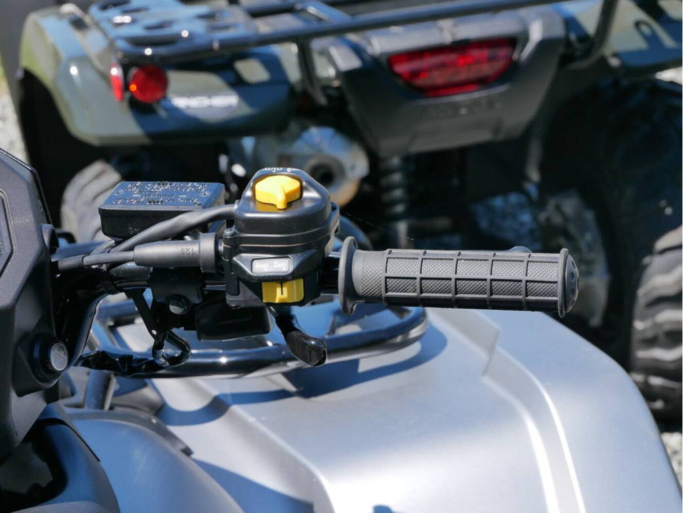 A photo of this 2026 Honda® FourTrax Rubicon 700 4x4 Automatic Matte Silver