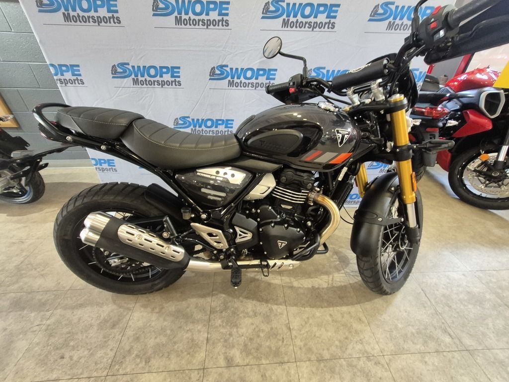 2026 Triumph Scrambler 400 XC Storm Grey 400 XC in Louisville, KY