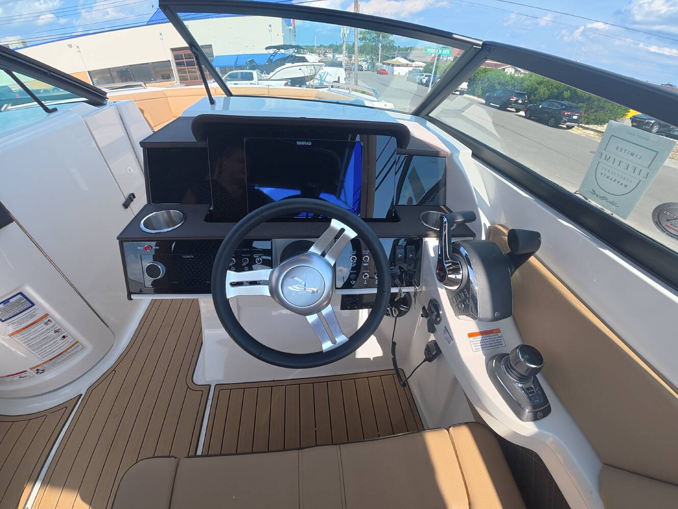 A photo of this 2027 Sea Ray SDX 290 Outboard