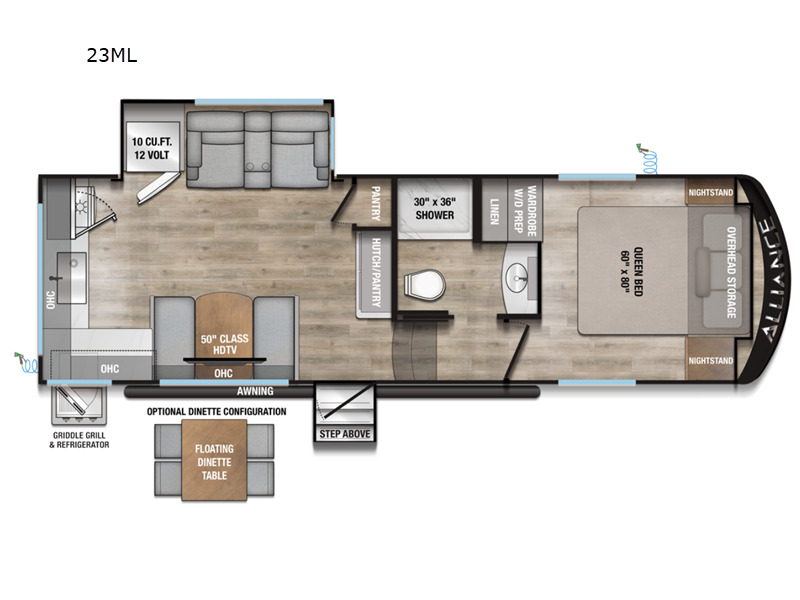 2026 Alliance Rv Avenue All-Access 23ML in bozeman MT