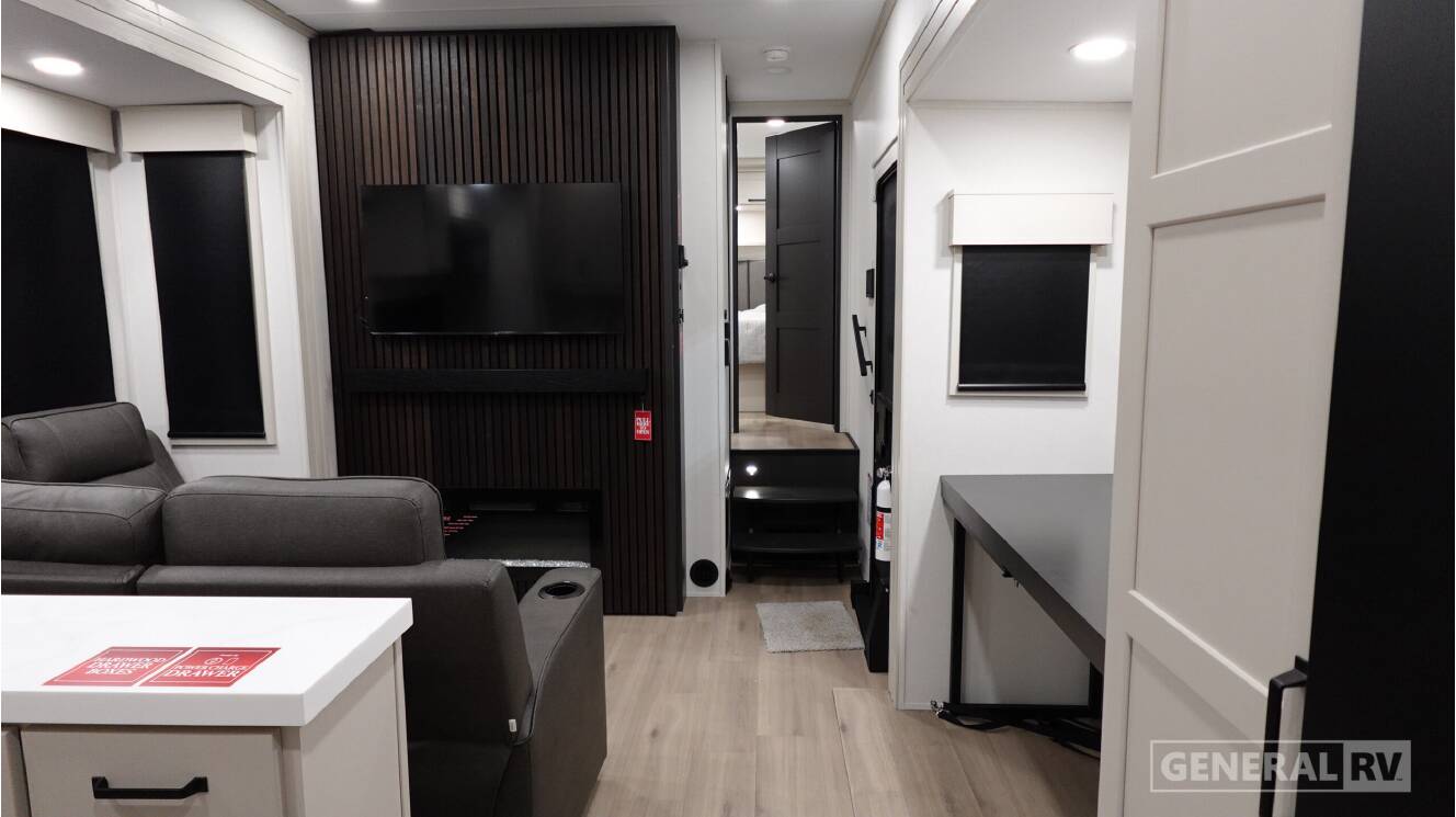 A photo of this 2026 Grand Design MOMENTUM 392M