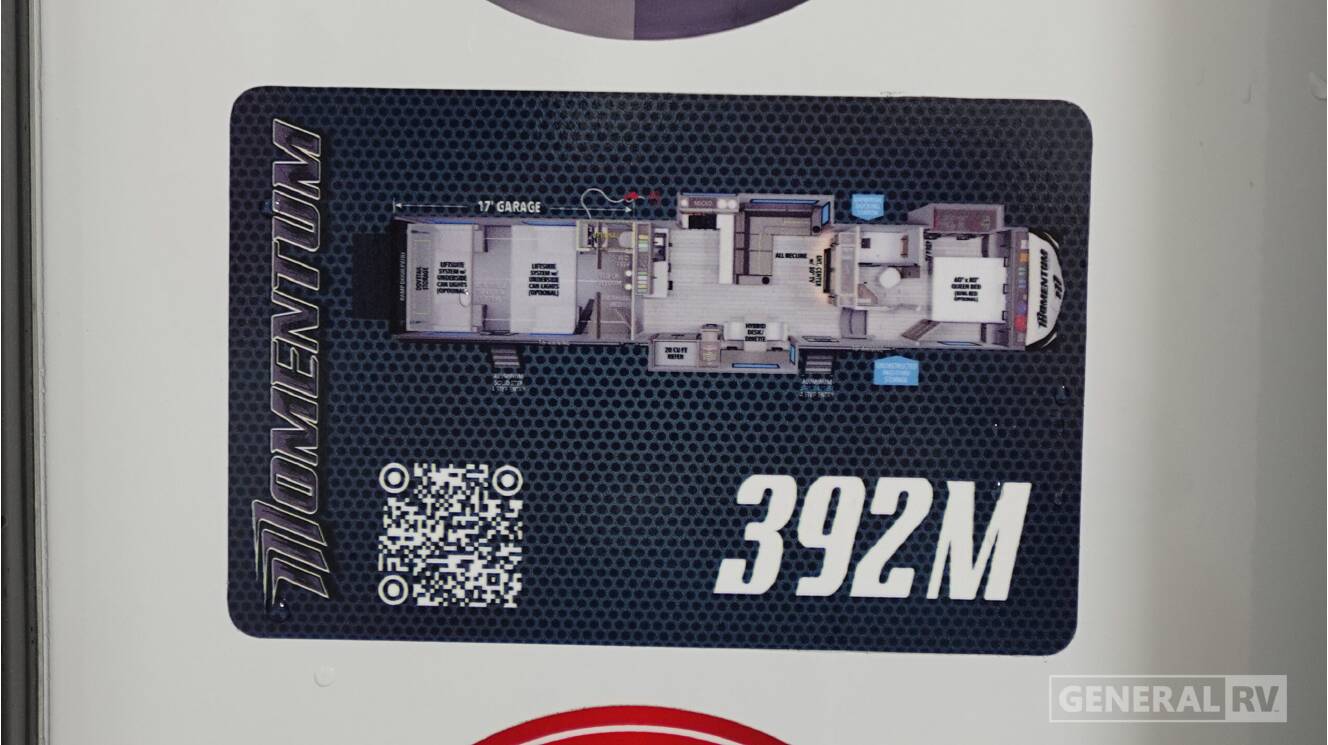 A photo of this 2026 Grand Design MOMENTUM 392M