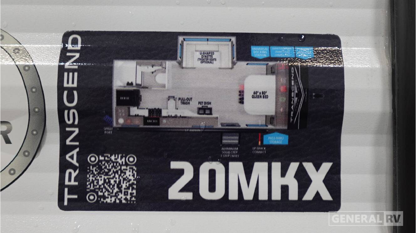 A photo of this 2026 Grand Design Transcend Xplor 20MKX